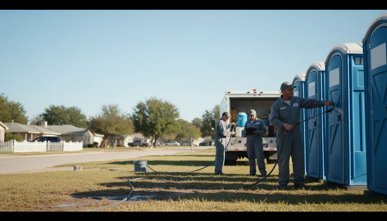 Long-Term Portable Toilet Rental in Arkansas near me